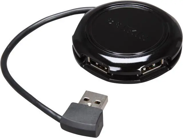 Alt view image 3 of 6 - BELKIN F4U006 Travel USB Hub