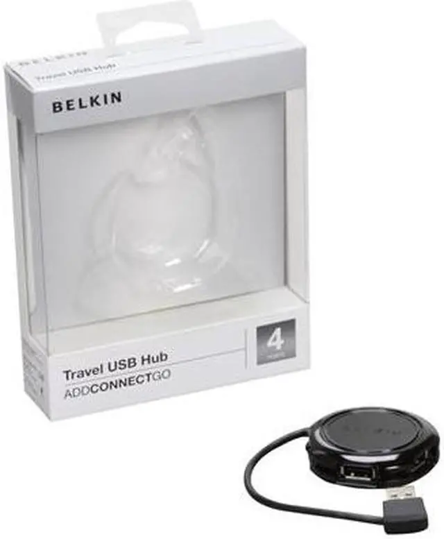 Alt view image 6 of 6 - BELKIN F4U006 Travel USB Hub