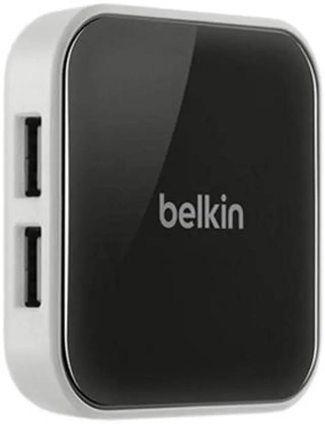 Alt view image 2 of 2 - BELKIN F4U020TT 4-Port USB 2.0 Powered Desktop Hub