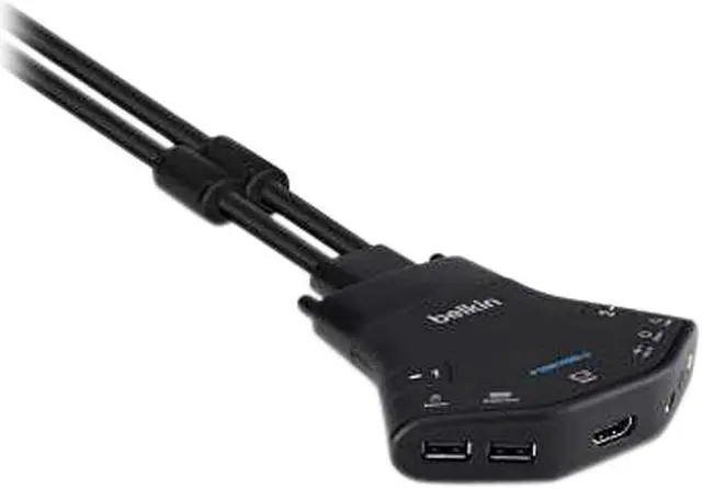 Main image of Belkin Secure 2-port Flip DP KVM with Audio, PP 3.0