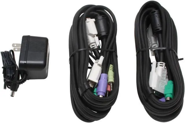 Alt view image 5 of 5 - GWC KD053D 2-Port PS/2 DVI KVM Switch