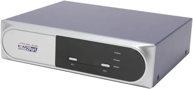 Main image of GWC KD053D 2-Port PS/2 DVI KVM Switch