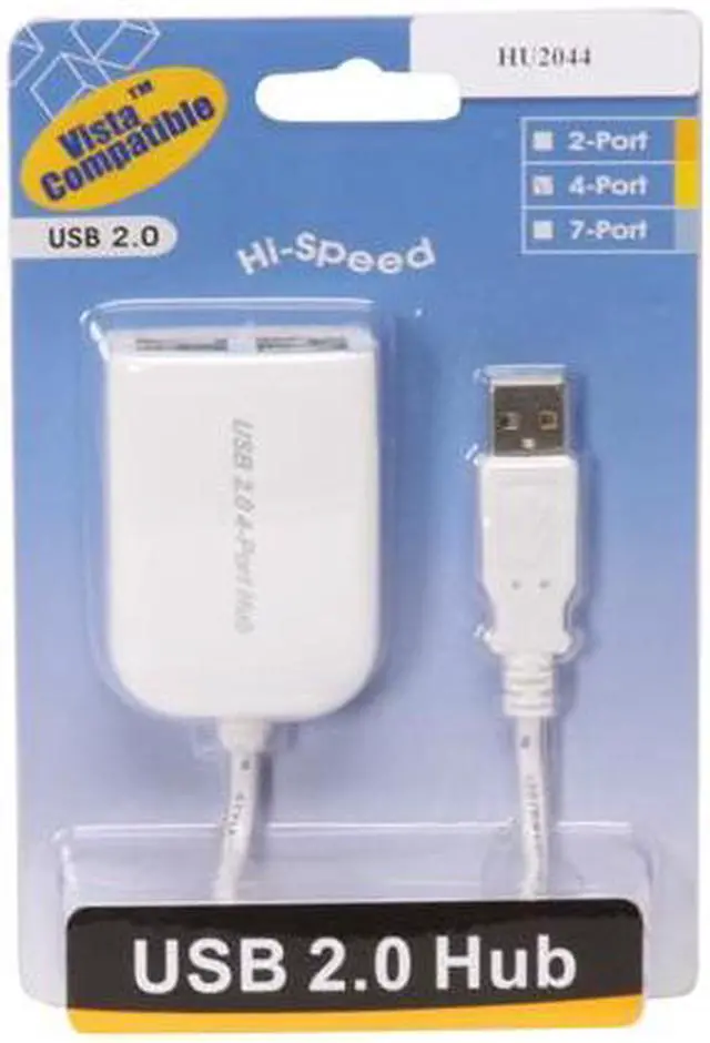 Alt view image 6 of 6 - GWC HU2044 USB 2.0 4-Port Hub, bus-power, ultra slim for high mobility