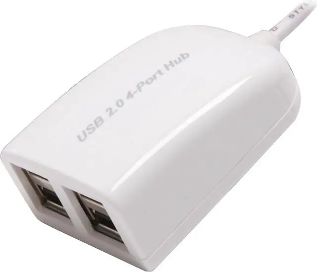 Main image of GWC HU2044 USB 2.0 4-Port Hub, bus-power, ultra slim for high mobility