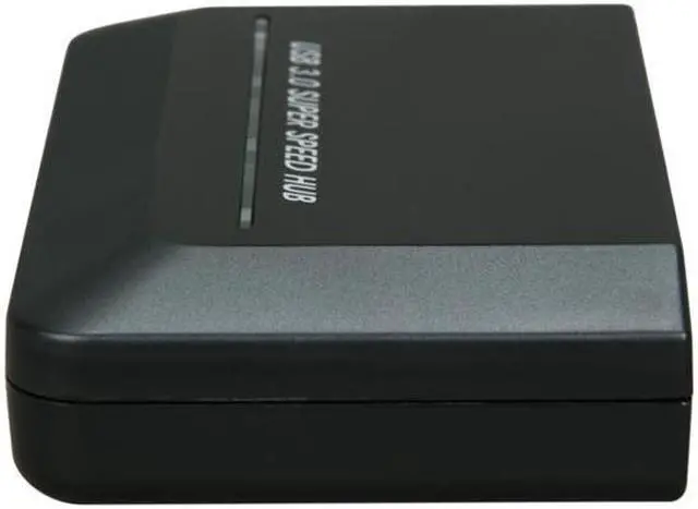 Alt view image 3 of 6 - GWC HU3140 USB 3.0 SuperSpeed 4-Port Hub with 4 Amp External Power Supply