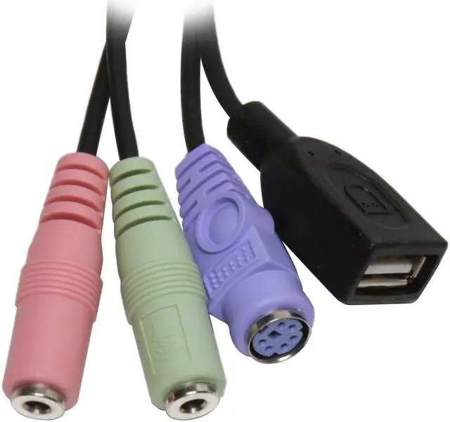 Alt view image 4 of 9 - IOGEAR GCS942UW6 Hybrid DVI-D KVM with Cables and Audio