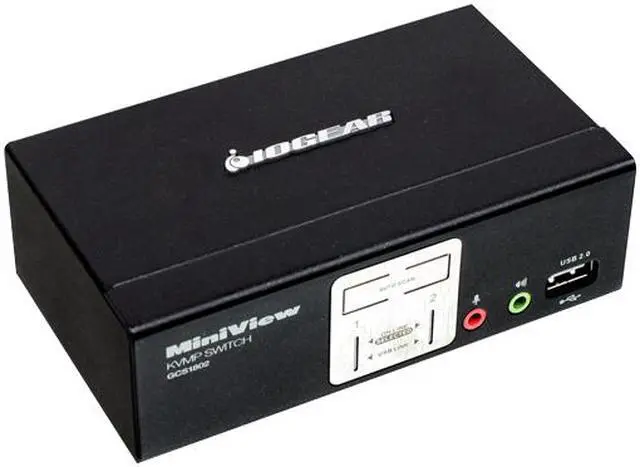 Main image of IOGEAR GCS1802 2 Port KVMP Switch with USB 2.0 Hub and Audio