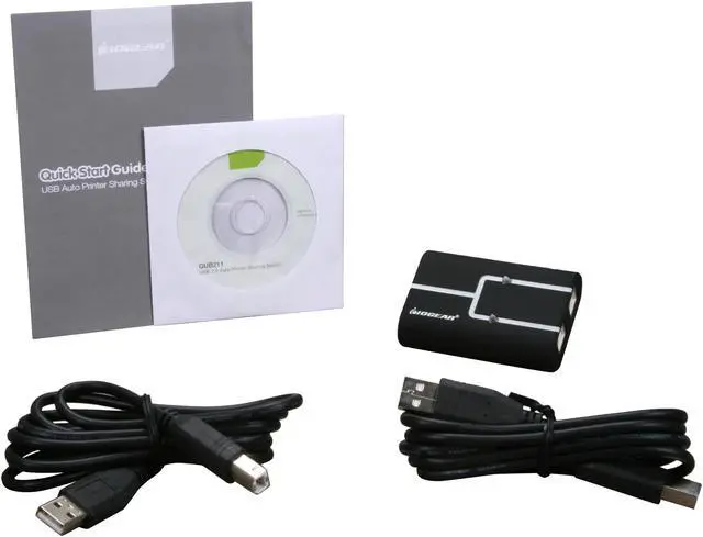 Alt view image 5 of 6 - IOGEAR GUB211 USB 2.0 Printer Auto Sharing Switch