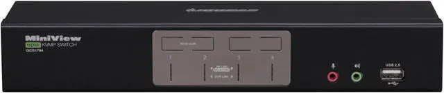 Alt view image 3 of 4 - IOGEAR GCS1794 4-Port HDMI Multimedia KVMP Switch with Audio