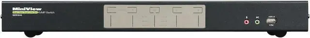 Alt view image 2 of 4 - IOGEAR GCS1644 4-Port Dual View Dual-Link DVI KVMP Switch with Audio