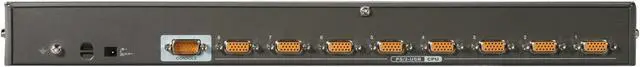Alt view image 4 of 5 - IOGEAR GCS1808KIT 8-Port USB PS/2 Combo VGA KVM Switch with Cables