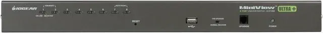 Alt view image 2 of 5 - IOGEAR GCS1808KITU 8-Port USB PS/2 Combo VGA KVM Switch with USB KVM Cables