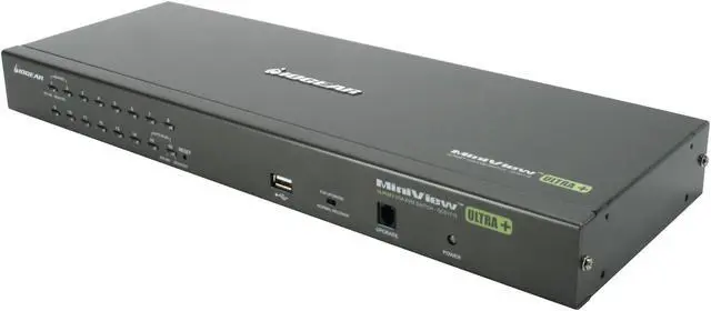 Main image of IOGEAR GCS1716KIT 16-Port USB PS/2 Combo KVM Switch with Cables