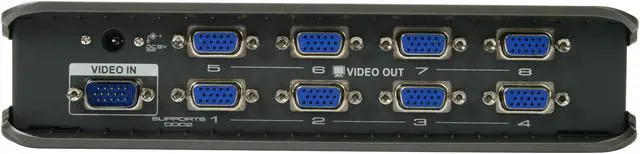 Alt view image 4 of 5 - IOGEAR 8-Port VGA Video Splitter GVS78