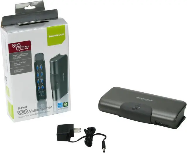 Alt view image 5 of 5 - IOGEAR 8-Port VGA Video Splitter GVS78