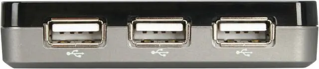 Alt view image 4 of 6 - IOGEAR GUH287 3-Port USB 2.0 Hub and 45-in-1 Card Reader