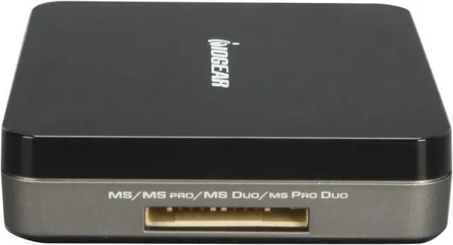 Alt view image 5 of 6 - IOGEAR GUH287 3-Port USB 2.0 Hub and 45-in-1 Card Reader