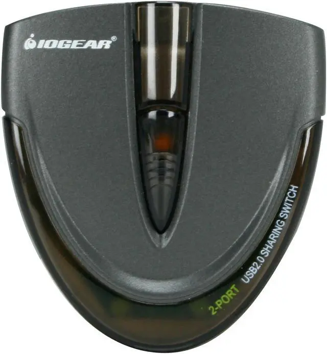 Alt view image 2 of 5 - IOGEAR GUB231 2-Port USB 2.0 Automatic Printer Switch
