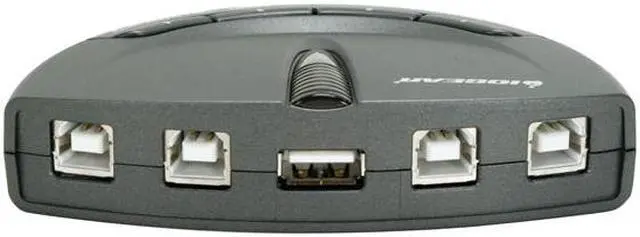Alt view image 4 of 5 - IOGEAR GUB431 4-Port USB 2.0 Automatic Printer Switch