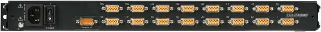 Alt view image 6 of 8 - IOGEAR GCL1816 16-Port 17" LCD Combo KVM Switch