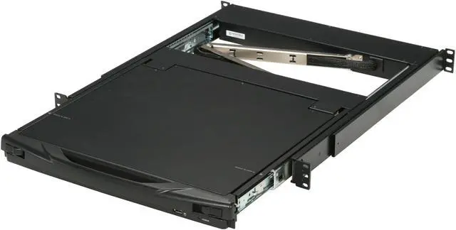 Alt view image 7 of 8 - IOGEAR GCL1800 17" LCD KVM Combo Console
