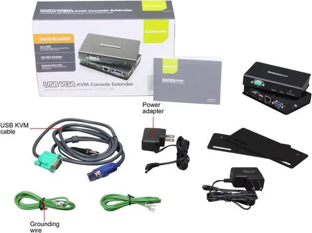 Alt view image 6 of 5 - IOGEAR GCE500U USB VGA KVM Console Extender