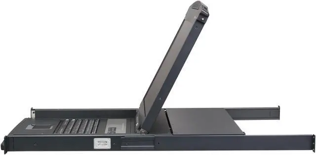 Alt view image 5 of 14 - IOGEAR GCL1808KITU 8-Port LCD Combo KVM Switch with USB KVM Cables