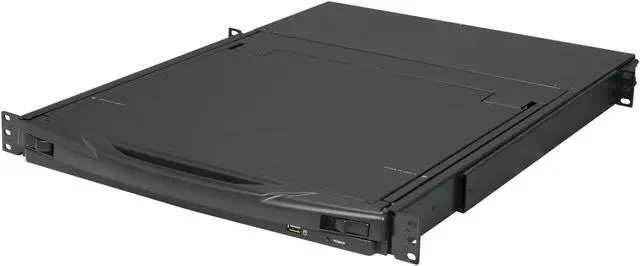 Alt view image 6 of 14 - IOGEAR GCL1808KITU 8-Port LCD Combo KVM Switch with USB KVM Cables