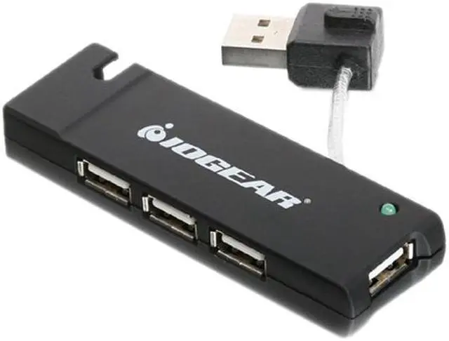 Alt view image 2 of 2 - IOGEAR GUH285W6 4-port Hi-Speed USB 2.0 Hub