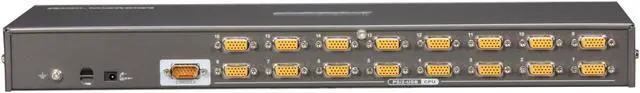 Alt view image 4 of 5 - IOGEAR GCS1716KITU 16-Port USB PS/2 Combo KVM Switch with Cables