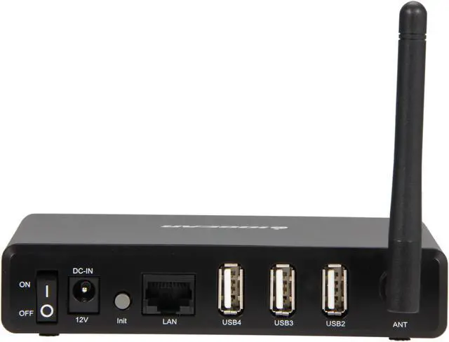 Alt view image 4 of 5 - IOGEAR GUWIP204 Wireless 4-Port USB Sharing Station