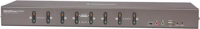 Alt view image 2 of 5 - IOGEAR GCS1108 8-Port DVI KVMP Switch with VGA Support