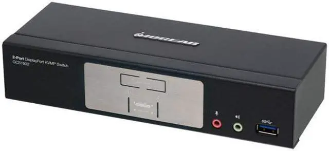 Alt view image 2 of 4 - IOGEAR GCS1932 2-Port DisplayPort 1.2 KVMP Switch with USB 3.1 Gen1 Hub and Audio (TAA Compliant)