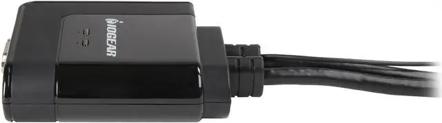 Alt view image 5 of 8 - IOGEAR GCS72MDPKIT 2-Port VGA and Mini DisplayPort Cable KVM Kit with Audio