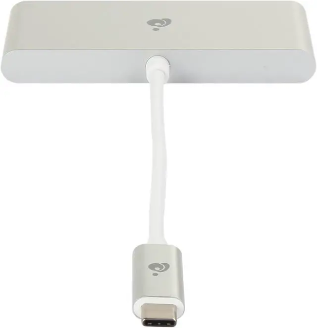 Alt view image 3 of 5 - IOGEAR GUH3C4PD USB-C to 4 Port USB-A Hub with Power Delivery Pass-Thru