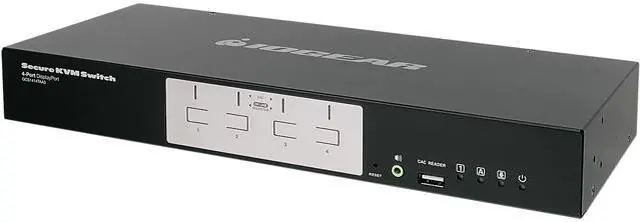 Main image of IOGEAR 4-Port DisplayPort Secure KVM Switch (TAA)