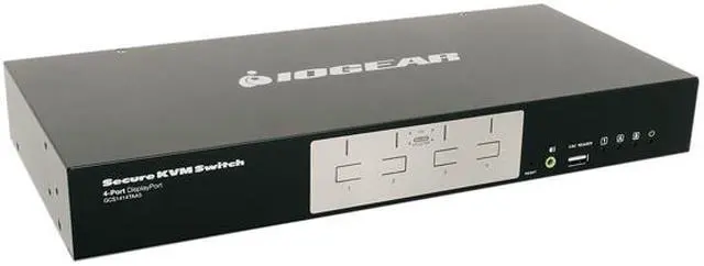 Alt view image 3 of 4 - IOGEAR 4-Port DisplayPort Secure KVM Switch (TAA)