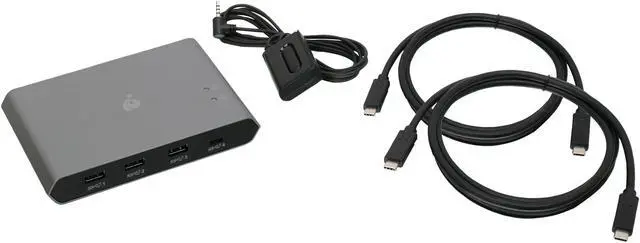 Alt view image 5 of 6 - IOGEAR GUS4C2 USB-C 2-Port Keyboard Mouse and Peripheral Switch with Power Delivery