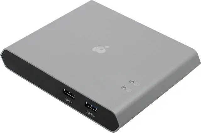 Alt view image 2 of 7 - KVM 2-Port USB-C - IOGEAR 2 USB-C/Thunderbolt 3 Devices - 2 USB 3.1, Up To 5Gbps - 4k 30Hz - Power Delivery 75W - Plug n Play - TAA - Mac/Win - GUD3C04