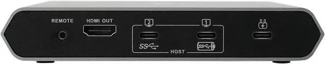 Alt view image 4 of 7 - IOGEAR GUD3C04PWRKIT Access Pro 2-Port USB-C KVM Switch with Power Adapter KIT (TAA)