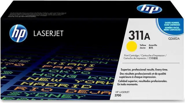Main image of HP 311A LaserJet Toner Cartridge - Yellow