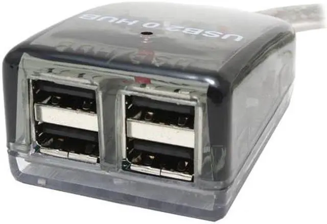 Alt view image 2 of 5 - LINKSKEY LKA-U2H04 4-port Mini USB 2.0 Hub