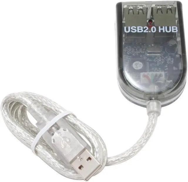 Alt view image 3 of 5 - LINKSKEY LKA-U2H04 4-port Mini USB 2.0 Hub