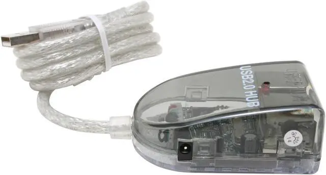 Alt view image 4 of 5 - LINKSKEY LKA-U2H04 4-port Mini USB 2.0 Hub