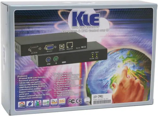 Alt view image 5 of 5 - LINKSKEY LKV-IPM01 IP-based KVM Extender