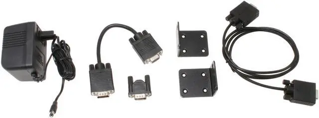 Alt view image 4 of 6 - LINKSKEY LKV-9304 Prima 4 port Cascadable Rackmount USB PS/2 KVM Switch w/ OSD