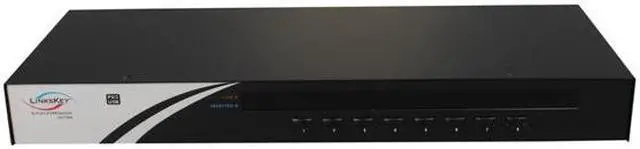 Alt view image 2 of 5 - LINKSKEY LKV-7308 8 Port Rackmount USB + PS/2 KVM Switch - OEM