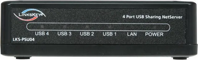Alt view image 4 of 6 - LINKSKEY LKS-PSU04 4 Port USB Sharing NetServer