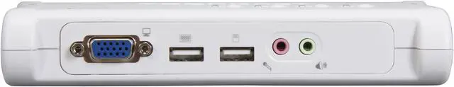 Alt view image 2 of 7 - TRENDnet 4-Port USB KVM Switch and Cable Kit With Audio, Manage 4 Computers, USB Switch, Windows, Linux, Auto-Scan, Plug And Play, Hot Pluggable, 2048 x 1536 VGA Resolution, White, TK-409K