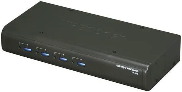 Main image of TRENDnet TK-423K 4-Port USB PS/2 Audio KVM Switch Kit